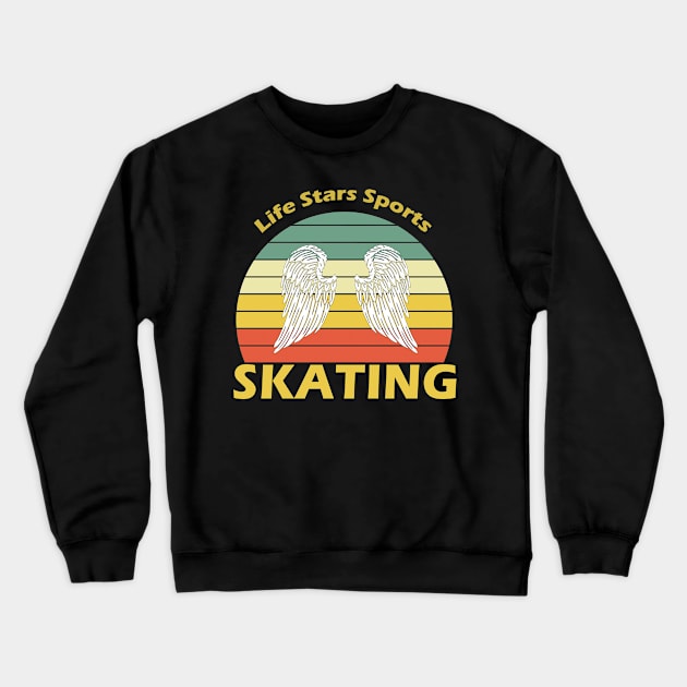 Sport Skating Crewneck Sweatshirt by Hastag Pos